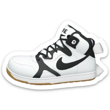 Panda Nike shoes  sticker