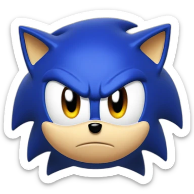 Sonic exe sticker