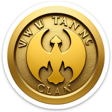 Wu-Tang Clan logo sticker