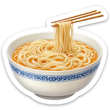 Rice noodles sticker