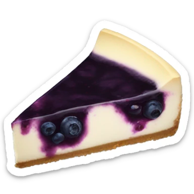 Blueberry Cheesecake  sticker