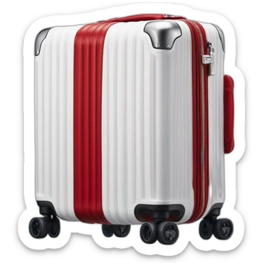 Essential Cabin luggage Red rimowa sticker