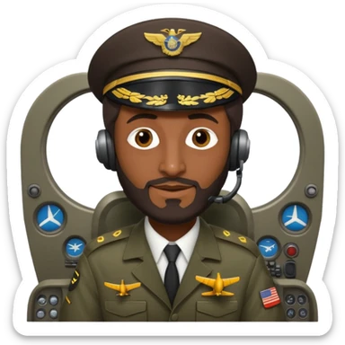 Osama bin Ladin flying a plane sticker