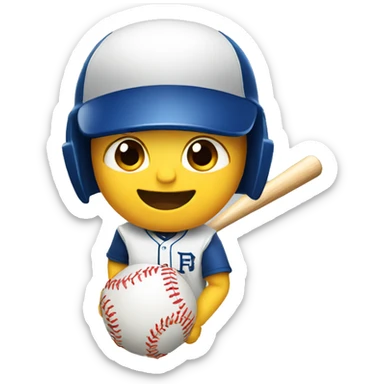 baseball sticker