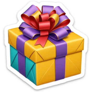 present that gets worked on sticker