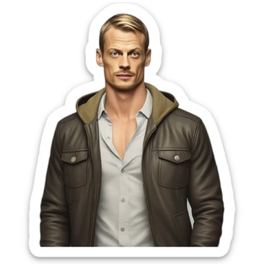 Joel Kinnaman comes out of the closet sticker