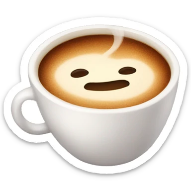 Cute and Cozy Coffee Drink sticker