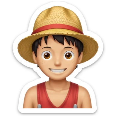 Luffy sticker