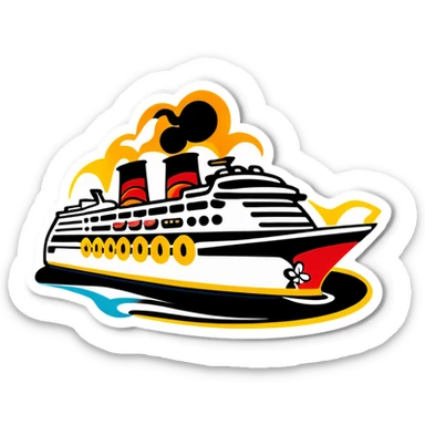 Disney cruise sticker