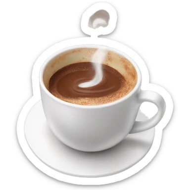 Chocolat chaud viennois sticker