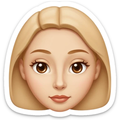 Oval or heart-shaped face

Almond, upturned eyes

Defined jawline, balanced cheekbones

Medium facial fat retention

Sleek, lifted expression sticker