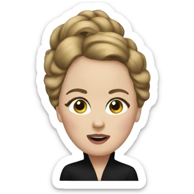 Adele sing sticker