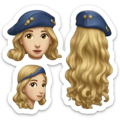 French-Revolution-girl-liberty-cap sticker