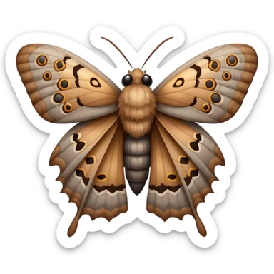 moth sticker
