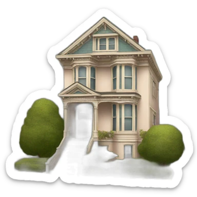 San Francisco house sticker
