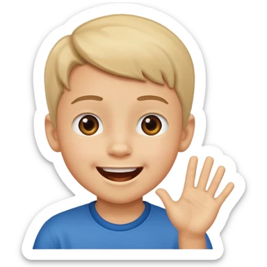 10 yr old boy boos sticker