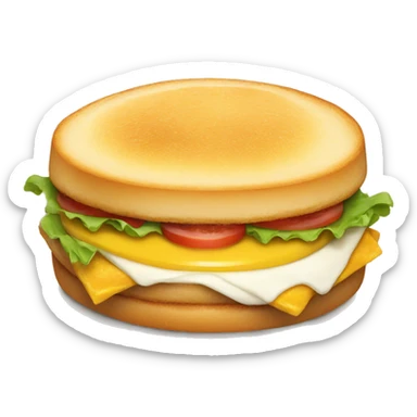 Breakfast sandwich  sticker