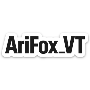 the H&K, except the letters say "AriFox_VT" sticker