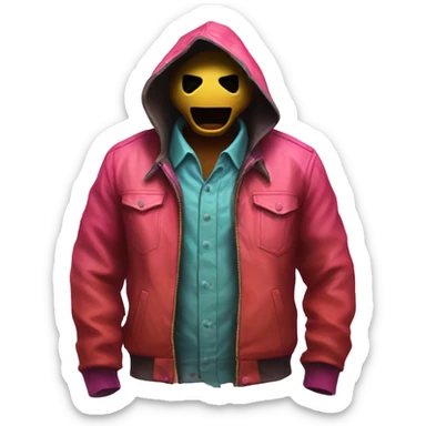 Jacket(Hotline Miami) sticker