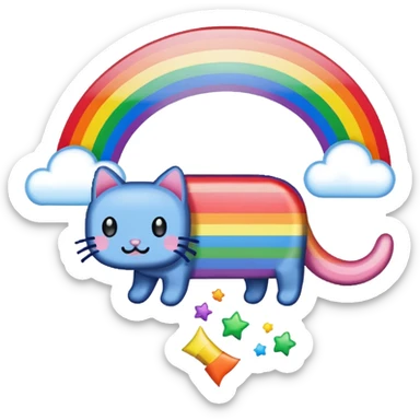 Nyan cat sticker