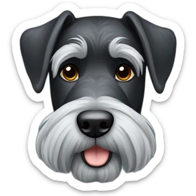 Giant schnauzer  sticker
