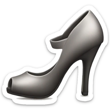 Emoji for high heels dance lover sticker