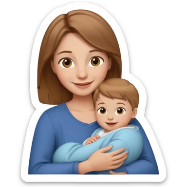 life with baby sticker