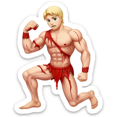 Torn Achilles sticker