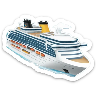 cruise ship sticker