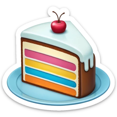 Cake sticker