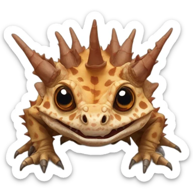 thorny devil sticker
