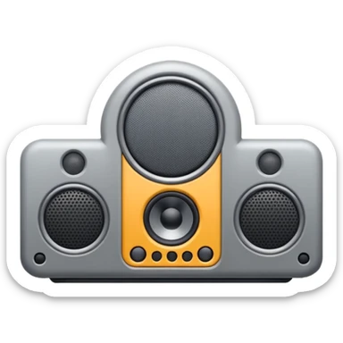 mac os icon speaker volume bar sticker
