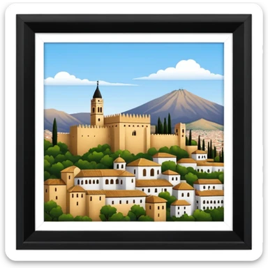 granada, españa sticker