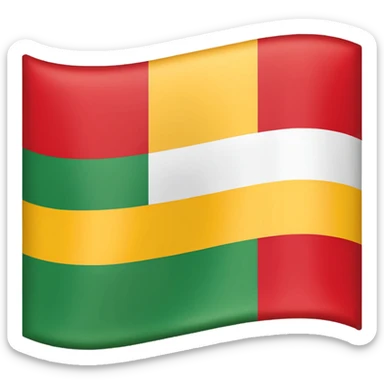 Make a Kurdish vlag as emoji to copy and paste sticker