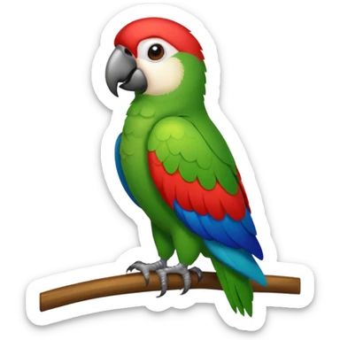 parrot speak sticker