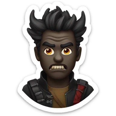 Demon killer  sticker