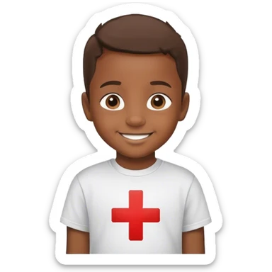 aide enfant humanitaire sticker