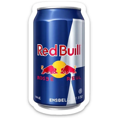 Redbull rose sticker