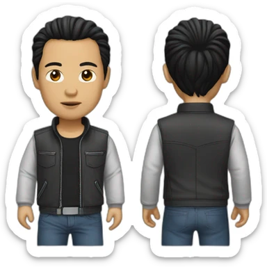 Fast and furious han lue sticker