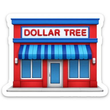 Dollar Tree sticker
