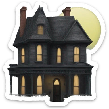 Addams House  sticker