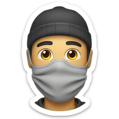 A thief with a bag of money 💰 sticker