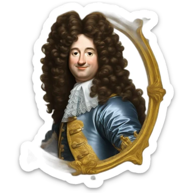 Louis XIV sticker