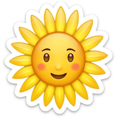 Light burst / illumination cue sticker