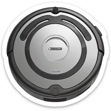 roomba vacuum sticker