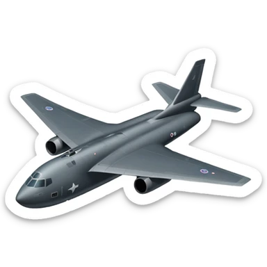 b2 bomber aircraft sticker