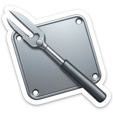 mac os icon cutter tool sticker