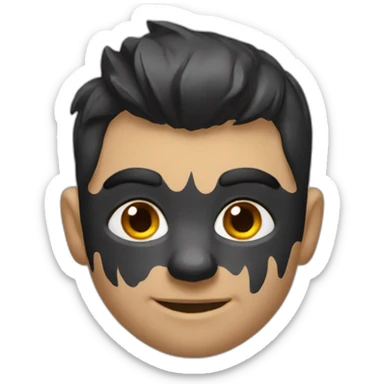 Chauve avec plein de tatouages sticker