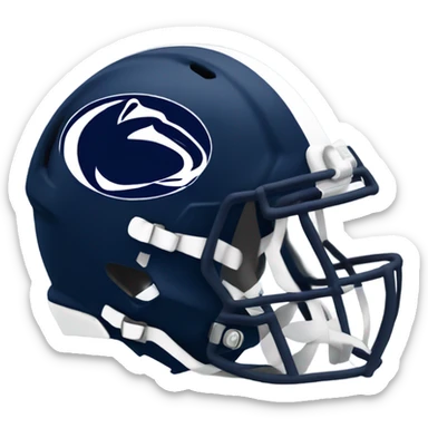 Penn state football helmet sticker