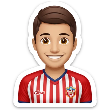 Quiero verme con camiseta de chivas rayadas del Giadalajaradel guafalajaras sticker